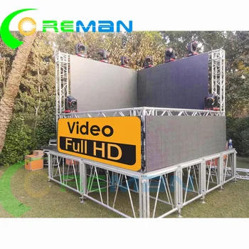 Открытый Светодиодный Экран Дисплея Для Рекламы 3G/4G Wifi Rgb Indoor Outdoor Waterproof Led Tv Panel 576x576 мм