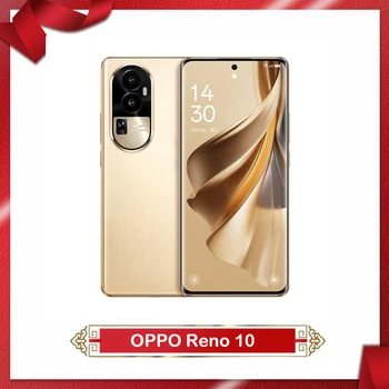 Новый Оригинальный Мобильный Телефон OPPO Reno 10 Reno10 5G 6,7 дюймов OLED Snapdragon778G 80 Вт SuperVOOC 4600 мАч NFC 64 МП