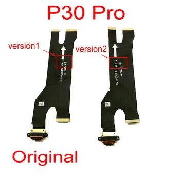 Оригинальная Плата Зарядки Для Huawei P30 Pro VOG-L09 VOG-L29 VOG-L04 USB Порт Для Зарядки Разъем Док-станции Печатная плата Ленточный гибкий Кабель
