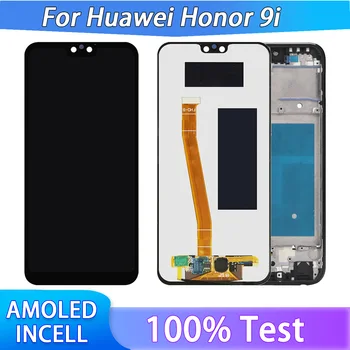 TFT ЖК-Дисплей Для Huawei Honor 9i LLD-AL20 LLD-AL30 ЖК-дисплей с Цифровым Сенсорным Экраном в сборе с рамкой