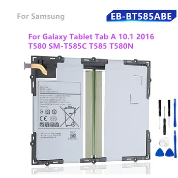 EB-BT585ABE Замена аккумулятора Samsung для Galaxy Tab A 10,1 2016 T585C BT580 SM-T585 EB-BT585ABA 7300 мАч + инструменты