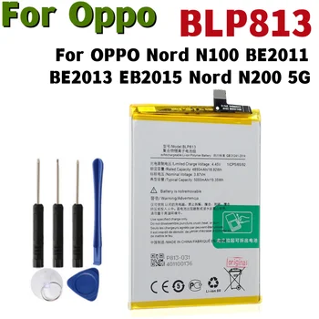 BLP813 5000 мАч Высококачественная Сменная Батарея Для OPPO Nord N100 BE2011 N200 5G OnePlus Nord Телефонная Батарея