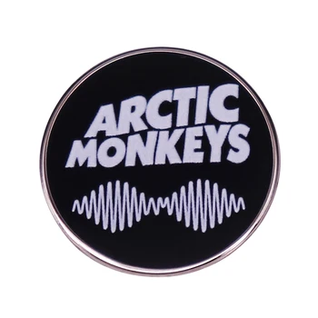 Значок Английской рок-группы Arcticxx Monkeys с Музыкальной кнопкой Алекс Тернер / Мэтт Хелдерс / Джейми Кук / Ник О'Мэлли