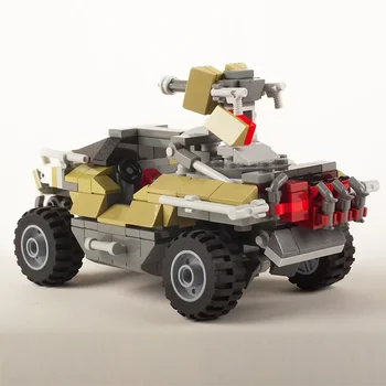 Танк War Halos UNSCM12 Warthogs Автомобильные Строительные Блоки Военная Серия Battle Game Assembly Brick DIY Модель Игрушки Детский Подарок