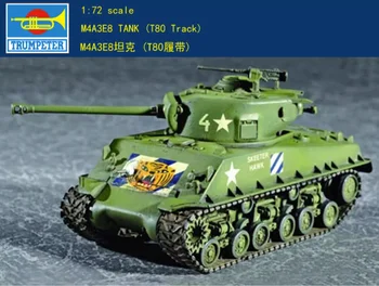 Танк Trumpeter 1/72 07229 M4A3E8 “Корейская война”