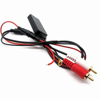 3-кратный универсальный модуль приемника Bluetooth AUX, 2 адаптера кабеля RCA, автомагнитола, стерео, беспроводной аудиовход, воспроизведение музыки