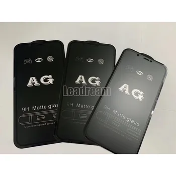 100ШТ AG Scrub Защитная пленка из закаленного стекла для iPhone 15 14 13 12 Mini 11 Pro Max X Xr Xs Max