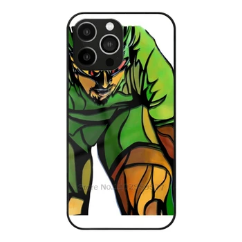 Стеклянный Чехол Sagan Cycling World Для Apple Iphone 14 13 Pro 12 11 7 8 Plus Xr X Xs Max 6S 5S Закаленный Чехол Для Телефона Зеленый Sagan