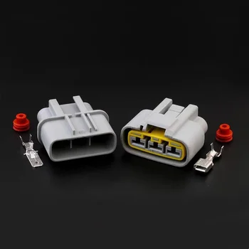 5 шт./лот 3-контактный автоматический штекерный разъем для электронного вентилятора высокой мощности и высокого тока QLW-A-3F-GR