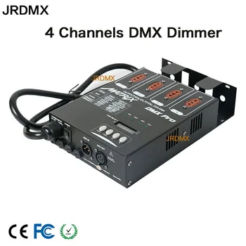 Матрица с цифровой технологией CPU, 4 канала, DMX-диммер мощностью 2 кВт, блок регулировки яркости заднего контроллера для сценических светильников