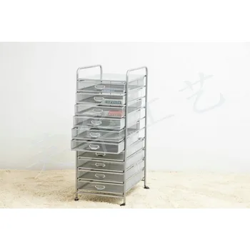 A3 новая усиленная 10/9 выдвижная тележка картотечный шкаф шкаф для хранения многослойного мусора Yinghua technology