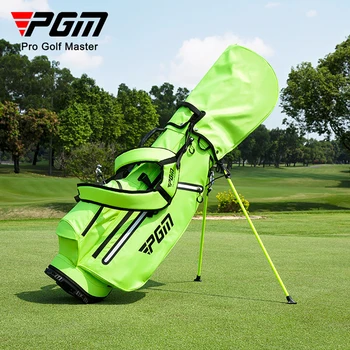 Pgm Мужская водонепроницаемая сумка для гольфа с мячом, легкая сумка-подставка, клубный рюкзак с клетчатым принтом, вмещает 13 клюшек