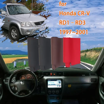 Приборная панель для Honda CR-V CRV CR V RD1 RD3 1997 ~ 2001 1999 1998 Защитная Накидка Автомобильный Чехол УФ-Накладка Солнцезащитный Козырек Коврик для Приборной панели Ковер Анти-грязный