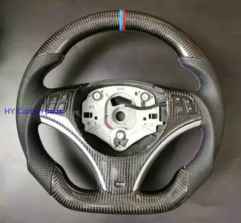 Рулевое колесо без подрулевого механизма из углеродного волокна для BMW 3 серии E82 E84 E87 E90 E92 E93