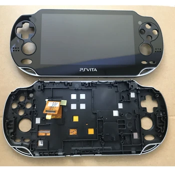 Бесплатная доставка Черный оригинальный OLED-экран для PS Vita Fat PSV 1000 ЖК-дисплей с рамкой