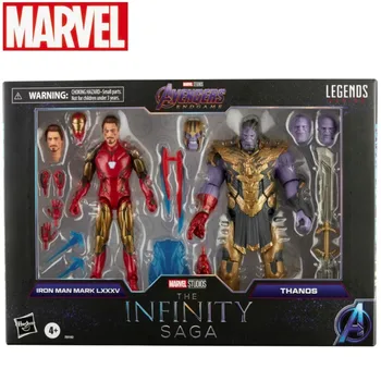 В наличии 6-дюймовая фигурка серии Marvel Legends, игрушка из 2 частей, Железный человек Марк 85 Против. Коллекционные игрушки Thanos Infinity Saga