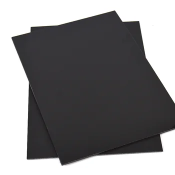 Одиночный матовый черный акриловый лист, Матовое непрозрачное литое оргстекло, Пластиковая доска из оргстекла для поделок, вывесок, самодельных демонстрационных проектов