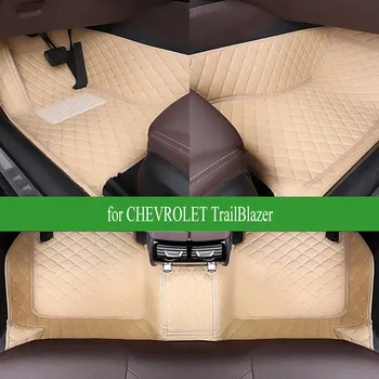 Автомобильные Коврики CRLCRT для CHEVROLET TrailBlazer 2002-2009 года выпуска, Автомобильные Накладки Для Ног, Автомобильные Ковровые Покрытия, аксессуары для интерьера