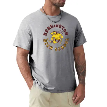 Средняя школа Херрингтона - Футболка факультета, спортивная рубашка, графическая футболка, мужские футболки большого и высокого размера