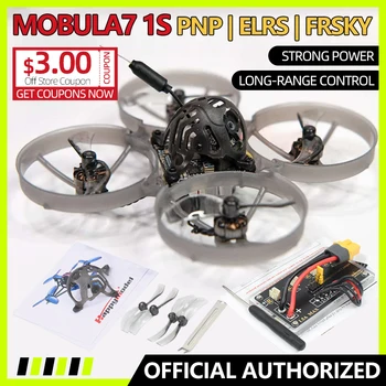 Happymodel Mobula7 1S 75mm Micro FPV Whoop Drone Quadcopter Mobula 7 Runcam Nano3 Бесщеточный Двигатель Открытый Приемник VTX 2.4G ELRS RC