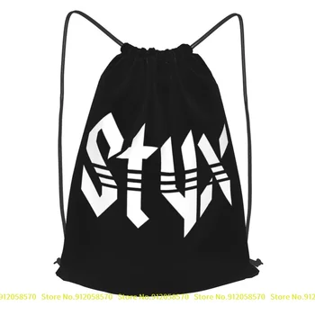 Логотип Styx Американский Рюкзак На Шнурке С Милой Сумкой Для Обуви, Сумка Для Хранения Одежды, Рюкзаки, Спортивная Сумка