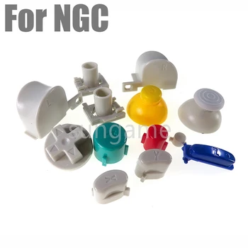 1 комплект Для контроллера Nintend NGC Полный Набор Кнопок Для Gamecube L R Правые Левые Кнопки Запуска D-Pad ABXY Buttons Mod Kit
