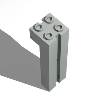 Строительные блоки Совместимы с LEGO 6056 Техническая поддержка MOC Аксессуары Запчасти Сборочный Набор Кирпичи DIY