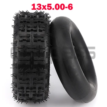 13X5,00-6 дюймовые шины для снегоуборочной машины, шины с бабочкой и цветком 13 * 5.00-6 дюймовые пляжные шины