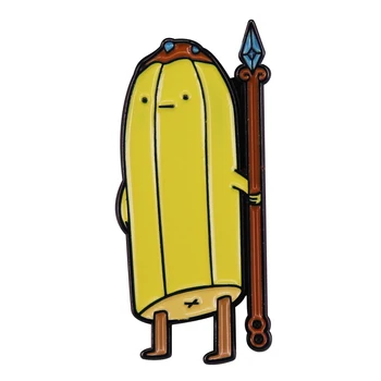 Эмалированный значок Banana Guard Adventure X Time, украшение рюкзака, бижутерия