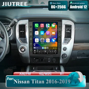 Автомагнитола Android 12 для Nissan Titan XD 2016-2019 Мультимедийное автомобильное радио, GPS-навигация, стереоплеер, Беспроводное головное устройство Carplay
