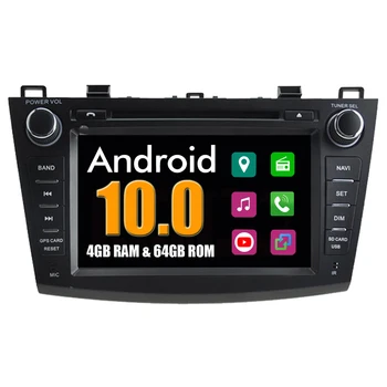 Автомобильный мультимедийный плеер RoverOne для Mazda 3 2010 2011 2012 2013 Android 10.0 Радио Стерео DVD GPS Навигация Авторадио CarPlay