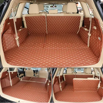 Коврики в багажник автомобиля специального качества для Toyota Highlander 7 seats -2015 ковры в багажник грузового лайнера для укладки Highlander