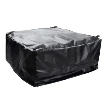 Грузовая сумка для крыши автомобиля, грузовая сумка для тяжелых грузовиков, водонепроницаемая ткань Оксфорд, подходит для любого грузовика Размером 50x49x17, легкая и складная Для