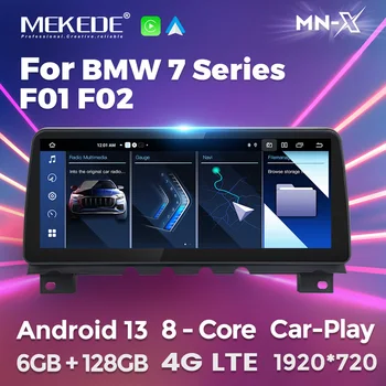 MEKEDE 12,3-дюймовый Автомобильный Радиоприемник для BMW 7 серии F01 F02 2009-2015 Мультимедийный плеер Android All in one Для Carplay Android Auto WIFI