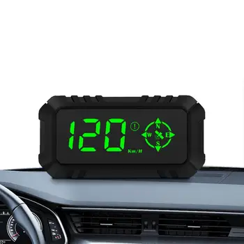 HUD Спидометр GPS Руководство по скорости автомобиля Головное устройство GPS Спидометр Руководство по скорости автомобиля на открытом воздухе высокой четкости HUD USB Источник питания