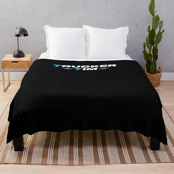 Товар Trucker Tim С логотипом Trucker Tim, плед, Стеганое одеяло, Декоративные кровати роскошного бренда, Гигантские одеяла для диванов