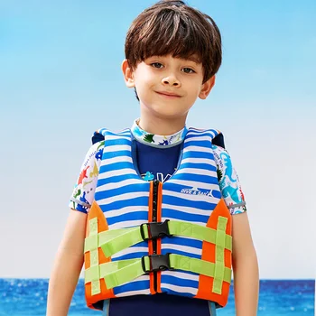 Детский неопреновый жилет для придания плавучести, профессиональный спасательный жилет для плавания, легкий спасательный жилет для дрифт-серфинга, плавающий для детей