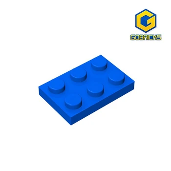 Пластина Gobricks GDS-510 2 x 3 совместима с lego 3021 детским строительным блоком 