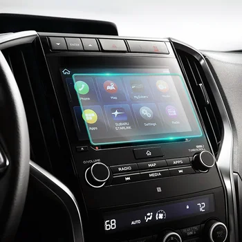 Для Subaru Ascent 2017-2021 Автомобильный Мультимедийный Видео GPS Навигация ЖК Экран Закаленное Стекло Защитная Пленка Против Царапин