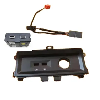 Адаптер USB-розетки Для Подлокотника Заднего Сиденья Type C для Audi A6 C8 A7