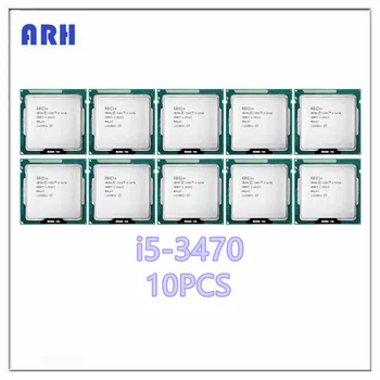 10ШТ Core i5-3470 i5 3470 Четырехъядерный процессор 3,2 ГГц 6M 77W LGA 1155