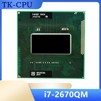 Core i7-2670QM i7 2670QM SR02N с частотой 2,2 ГГц Используется Четырехъядерный восьмипоточный процессор CPU 6M 45W Socket G2 / rPGA988B