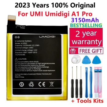 2023 Года 100% Оригинальная Высококачественная Сменная Батарея емкостью 3150 мАч Для UMI Umidigi A1 Pro A1Pro Аккумуляторы Для Мобильных Телефонов Bateria