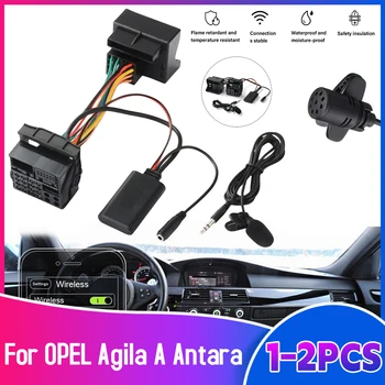 Автомобильный Bluetooth-совместимый кабель-адаптер AUX IN Беспроводной Bluetooth-совместимый модуль CD30 CDC40 CD60 DVD90 для OPEL Agila A Antara