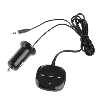 Bluetooth-совместимый адаптер с шумоподавлением, Портативный Беспроводной Aux для автомобильного музыкального приемника, динамиков, наушников.
